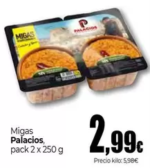 Oferta de Palacios - Migas por 2,99€ en Unide Market