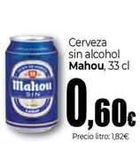 Oferta de Mahou - Cerveza Sin Alcohol por 0,6€ en Unide Market