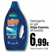 Oferta de WiPP Express - Detergente En Gel por 6,99€ en Unide Market