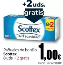 Oferta de Scottex - Pañuelos De Bolsillo por 1€ en Unide Market