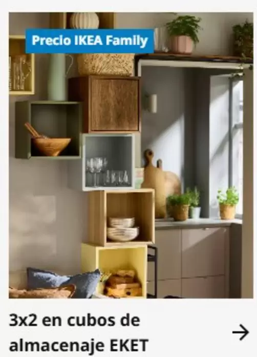 Oferta de Ikea - 3x2 en cubos de almacenaje en IKEA