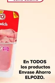 Oferta de Elpozo - En Todos  Los Productos  Envase Ahorro   en Carrefour