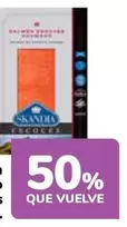 Oferta de Skandia - En Salmon Ahumado  Noruego Y Escoces  80 G en Carrefour