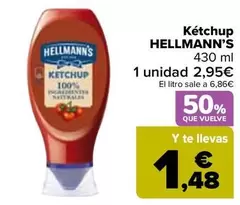 Oferta de Hellmann's - Mayonesa  por 2,95€ en Carrefour