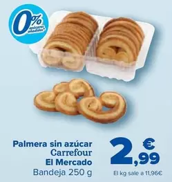 Oferta de Carrefour  - Palmera Sin Azucar  El Mercado por 2,99€ en Carrefour