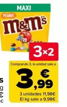 Oferta de M&M's - 400 G en Carrefour