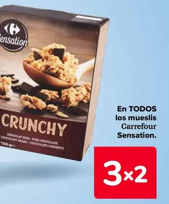 Oferta de Carrefour - En Todos  Los Mueslis Sensation en Carrefour