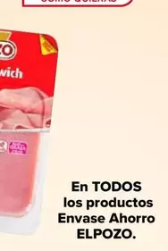 Oferta de Elpozo - En Todos  Los Productos  Envase Ahorro   en Carrefour