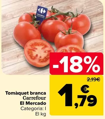 Oferta de Carrefour El Mercado - Tomate Rama  por 1,79€ en Carrefour