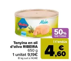 Oferta de Ribeira - Atún En Aceite De Oliva en Carrefour