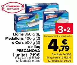 Oferta de Pescanova - Lomos, Medallones O Corazones De Merluza en Carrefour