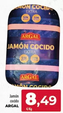 Oferta de Argal - Jamón Cocido  por 8,49€ en SPAR Lanzarote