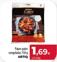 Oferta de Artiq - Papas Gajos Congeladas por 1,69€ en SPAR Lanzarote