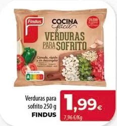 Oferta de Findus - Verduras Para Sofrito por 1,99€ en SPAR Lanzarote