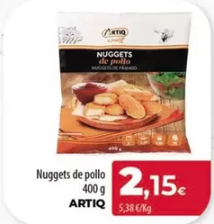 Oferta de Artiq - Nuggets De Pollo por 2,15€ en SPAR Lanzarote