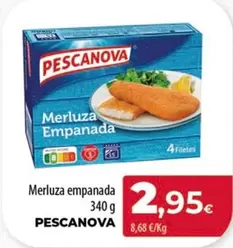 Oferta de Pescanova - Merluza Empanada por 2,95€ en Spar Tenerife