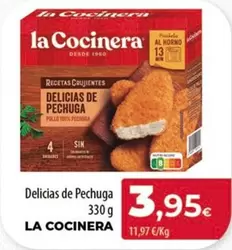 Oferta de La Cocinera - Delicias De Pechuga por 3,95€ en Spar Tenerife