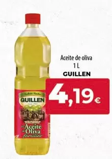 Oferta de Guillen - Aceite De Oliva por 4,19€ en Spar Tenerife