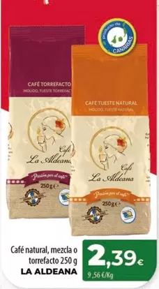 Oferta de La Aldeana - Café Natural por 2,39€ en Spar Tenerife