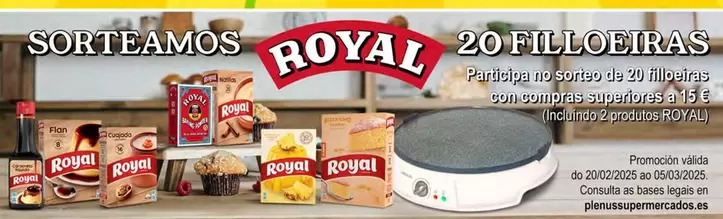 Oferta de Royal - Flan en Plenus Supermercados