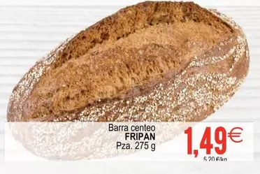 Oferta de Fripan - Barra Centeo por 1,49€ en Plenus Supermercados