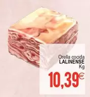 Oferta de Lalinense - Orella Cocida por 10,39€ en Plenus Supermercados