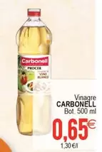 Oferta de Carbonell - Vinagre por 0,65€ en Plenus Supermercados