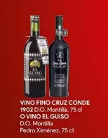 Oferta de Cruz Conde - Vino Fino 1902 D.O. Montilla por 4€ en minymas