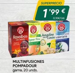 Oferta de Pompadour - Multiinfusiones por 1,99€ en minymas