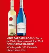 Oferta de Barbadillo - Vino Barbadillo D.O. Tierra De Cadiz Blanco Semidulce por 4€ en minymas