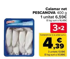 Oferta de Pescanova - Calamar Limpio  en Carrefour