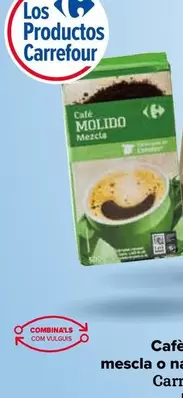 Oferta de Carrefour - Cafe Molido Mezcla O Natural en Carrefour