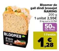 Oferta de Ñaming - Bloomer De  Pavo Braseado  en Carrefour