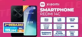 Oferta de Xiaomi - Smartphone Redmi 14C por 119,25€ en Electrocash