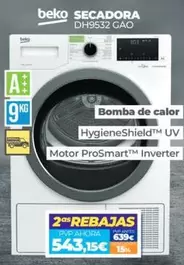 Oferta de Beko - Secadora  por 543,15€ en Electrocash