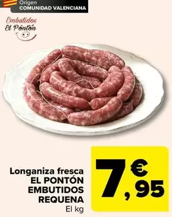Oferta de Origen - Longaniza Fresca por 7,95€ en Carrefour