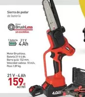 Oferta de Sierra De Podar De Bateria por 159€ en Mi Bricolaje