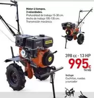 Oferta de Motor 4 Tiempos 3 Velocidades por 995€ en Mi Bricolaje