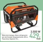 Oferta de Takuma - Motor De 4 Tiempos por 429€ en Mi Bricolaje