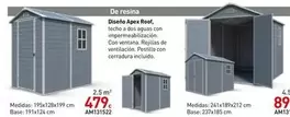 Oferta de De Resina  por 479€ en Mi Bricolaje