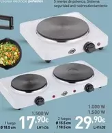 Oferta de Placa De Cocina Eléctrica por 17,9€ en Mi Bricolaje