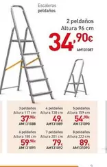 Oferta de Escaleras Peldaños por 34,9€ en Mi Bricolaje