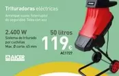 Oferta de Aicer - Trituradoras Eléctricas por 119€ en Mi Bricolaje