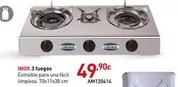 Oferta de Inox 3 Fuegos por 49,9€ en Mi Bricolaje