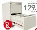 Oferta de Archivadores Metalicos por 129€ en Mi Bricolaje