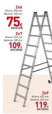 Oferta de Escalera por 75€ en Mi Bricolaje