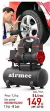 Oferta de Airmec -  Compresor De Aire por 149€ en Mi Bricolaje