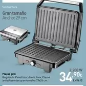 Oferta de Placas Grill por 34,9€ en Mi Bricolaje