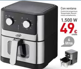 Oferta de Freidora De Aire Con Ventana por 49€ en Mi Bricolaje