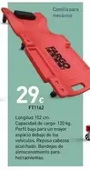 Oferta de Fargo - Camilla Para Mecánico por 29€ en Mi Bricolaje